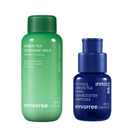 グリーンティー セラミドミルク エッセンストナー×美容液 | イニス
