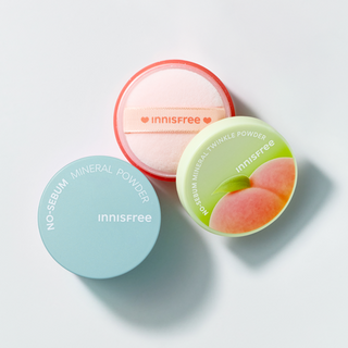 ノーセバム　ミネラル　トゥインクルパウダー　ピーチブロッサム