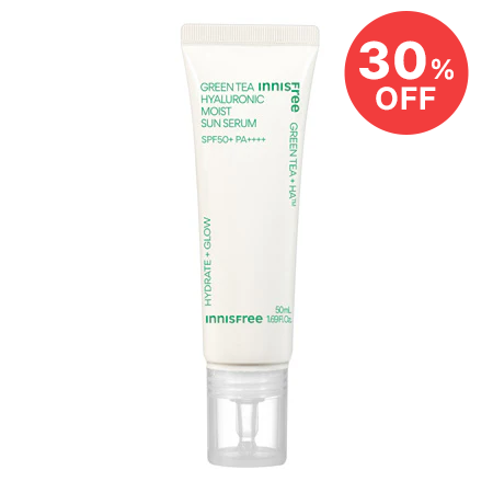 グリーンティー　ヒアルロン　サン　セラム　SPF50+ / PA++++