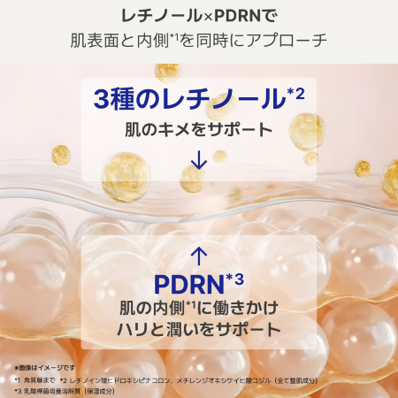レチノール　PDRN　アドバンスド　セラム