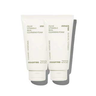 【2本セット】オリーブ　ビタミンE　リアル　クレンジングフォーム
