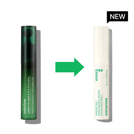 グリーンティー　ヒアルロン　アイ＆フェイスボール