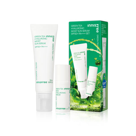 グリーンティー ヒアルロン サン セラム セット 