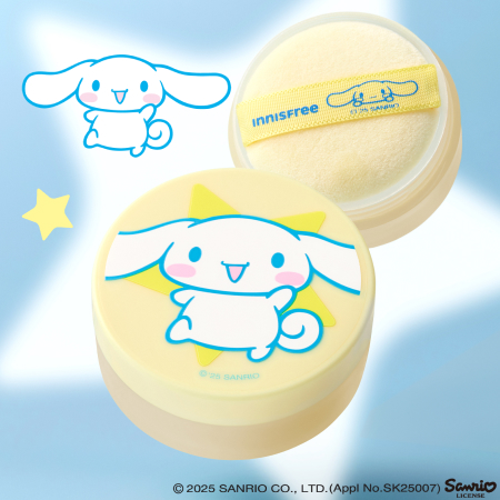 【INNISFREE ♡ Cinnamoroll】ノーセバム　ミネラルパウダー　N