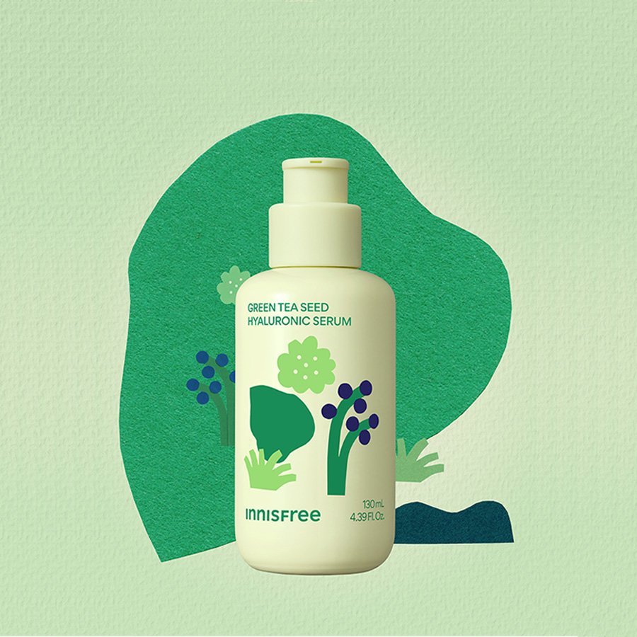 イニスフリーグリーンティーシード　ヒアルロン　セラム 130mL